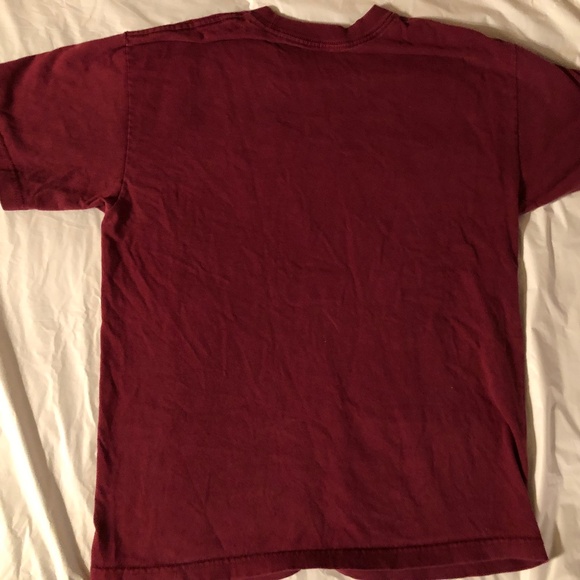 VINTAGE Y2K DIAMOND SUPPLY CO BAR T-SHIRT sz m burgandy - Picture 6 of 6